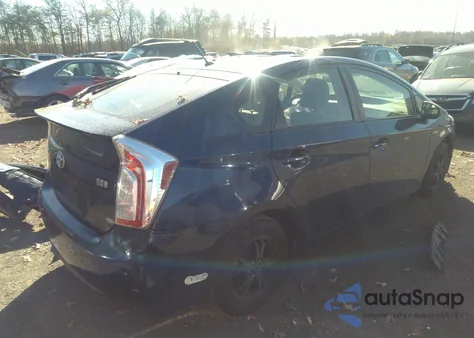 2013 Toyota Prius Two from USA, damaged, VIN JTDKN3DU0D1726322